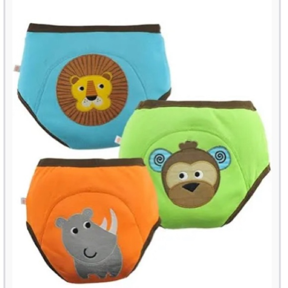 ZOOCHINO Colorful Animal Print Kids Training Pants bundle 3-4T size